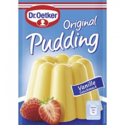 Dr. Oetker - Original puding s vanilkovou příchutí, 3 ks po 37g