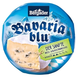 Bergader Bavaria blu sýr s bílou a modrou plísní 150g