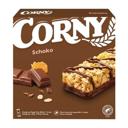 Corny čokoládové müsli tyčinky 150 g, 6 ks 