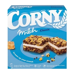 Corny mléčné müsli tyčinky 120 g, 4 ks