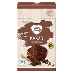 BACK FAMILY kakao na pečení 250 g