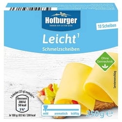 Hofburger plátkový tavený sýr lehký 250 g 