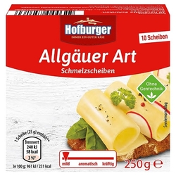 Hofburger plátkový tavený sýr Allgäuer 250 g