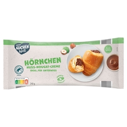 MEINE KUCHENWELT croissanty plněné oříškovým nugátem  240 g, 5 ks  