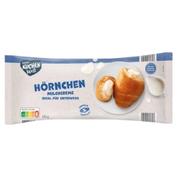 MEINE KUCHENWELT croissanty plněné mléčným krémem 240 g, 5 ks 