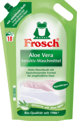 Frosch tekutý prací prostředek Aloe Vera Sensitiv, 1,8 l, 24 praní