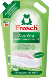 Frosch tekutý prací prostředek Aloe Vera Sensitiv, 20 pra