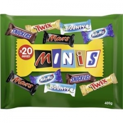 Mars Mixed Minis 20 ks, 400 g