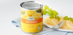 SWEET VALEY Ananas plátky 560 ml