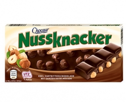 Choceur Nussknacker hořká čokoláda s celými oříšky 100 g