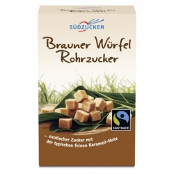 Südzucker - přírodní třtinový kostkový cukr, 500 g
