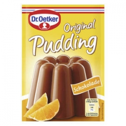 Dr. Oetker - Original puding s čokoládovou příchutí, 3 ks po 37g