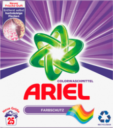 Ariel prací prostředek na barevné prádlo 25 praní