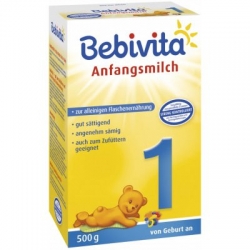 Bebivita 1, počáteční kojenecké mléko od narození  500 g