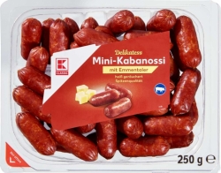 K- classic mini kabanosy se sýrem 250 g