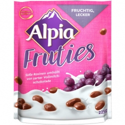 Alpia Fruties rosinky v čokoládě 225 g