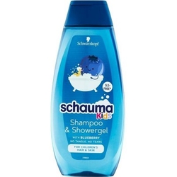 Schauma Kids šampon a balzám na vlasy s extraktem z borůvky 400 ml