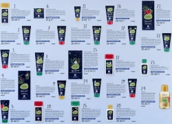 alverde NATURKOSMETIK adventní kalendář Frohe Weihnachten kosmetika 2026