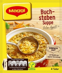 Maggi písmenková polévka 4 porce