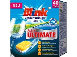 Blink tablety do myčky Ultimate vše v 1, 40 ks tablet