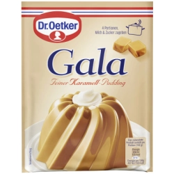 Dr. Oetker Gala puding v prášku karamel 3 ks, 123 g