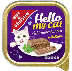 Gut & Günstig - vanička pro kočky -  kachna 100 g 