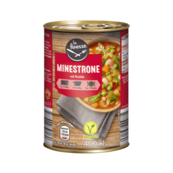 LA FINESSE Minestrone italská polévka s těstovinami 400 ml 