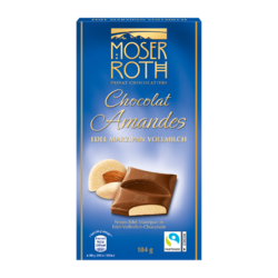 Moser Roth - čokoláda mléčná s marcipánem 184 g
