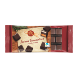 Wintertraum Čokoládové dominové kostky bílá čokoláda 250 g