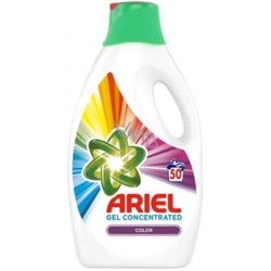 Ariel color gel na praní, 50 praní, 2,5 l