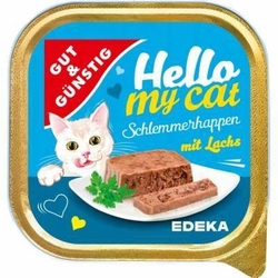 Gut & Günstig - vanička pro kočky -  losos 100 g 
