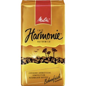 Melitta Harmonie mild mletá zrnková káva 500 g