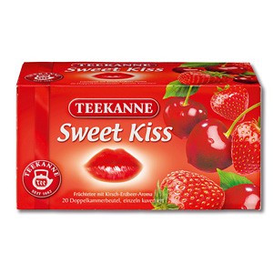 Teekanne ovocný čaj Sweet Kiss 60 g
