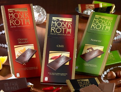 Moser Roth Jemná výběrová čokoláda chilli 125 g