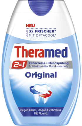Theramed zubní pasta 2 v 1 original, 75 ml