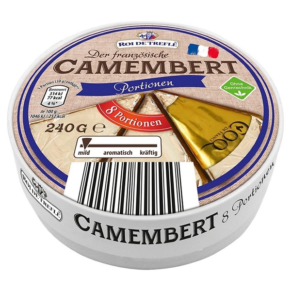 ROI DE TREFLE Francouzský camembert sýr klassik 240 g