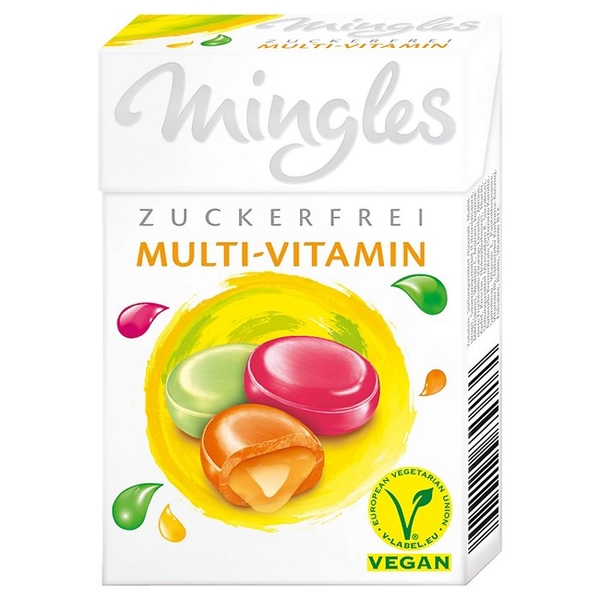 Mingles Bonbóny bez cukru Multivitamin 2x 44 g