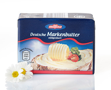 Milsani německé značkové máslo 250 g