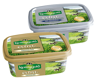 Kerry gold Extra máslo s řepkovým olejem nesolené 250 g