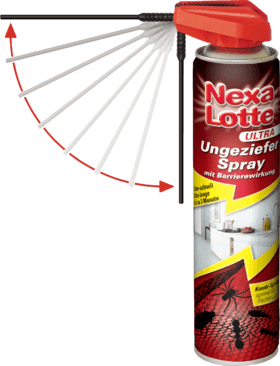 Nexa Lotte spray proti hmyzu Ultra, 400 ml
