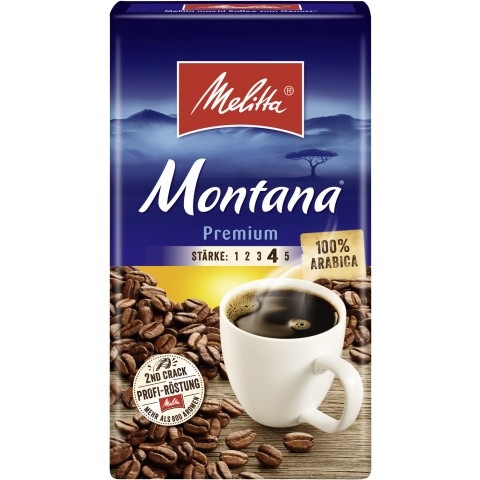 Melitta Montana mletá káva 500 g
