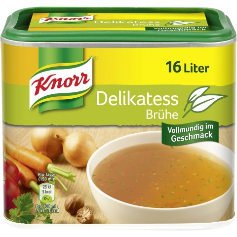 Knorr Lahůdkový bujón v dóze 329 g, 16 l