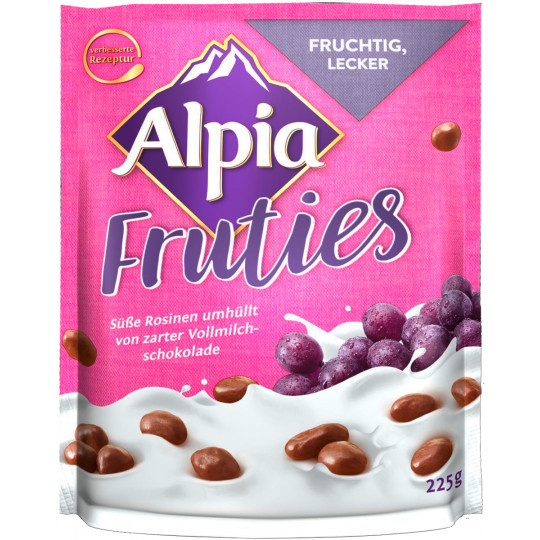 Alpia Fruties rosinky v čokoládě 200 g