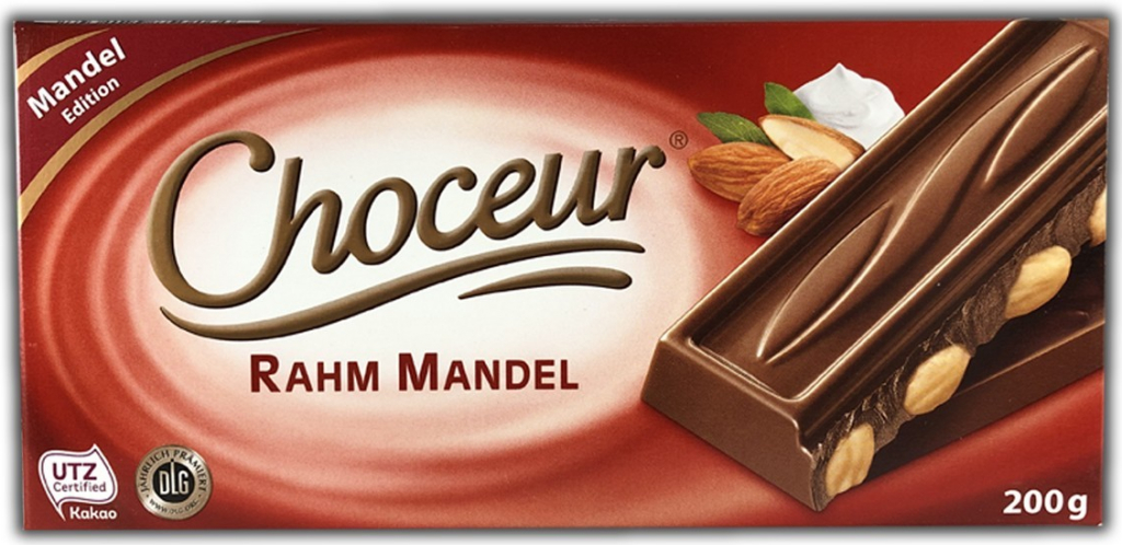 Choceur čokoláda - krémová mandle 200 g 
