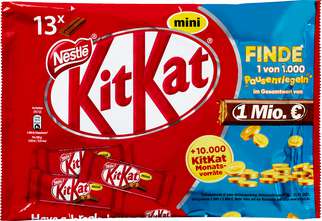 Nestlé Kit Kat MINI tyčinky 13 ks, 217 g