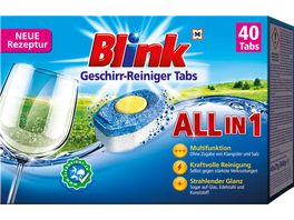 Blink tablety do myčky vše v 1, 40 ks 