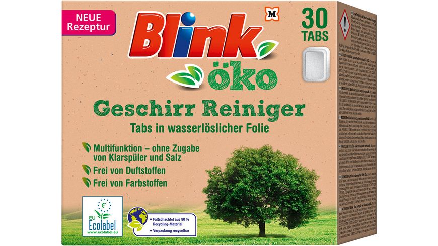 Blink Eko tablety do myčky 30 ks po 18 g