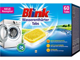 Blink tablety na odstranění tvrdosti vody do pračky 60 tablet po 15 g