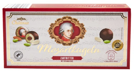 Château Mozartovy koule hořká čokoláda 200 g