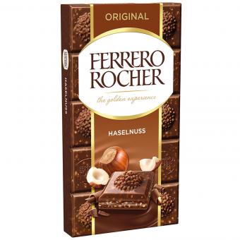 Ferrero Rocher hořká čokoláda s lískovými ořechy 90 g